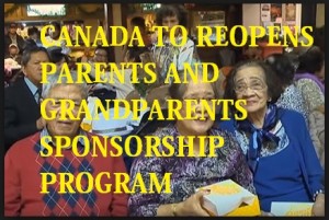 Canada Parent and Grandparent Sponsorship