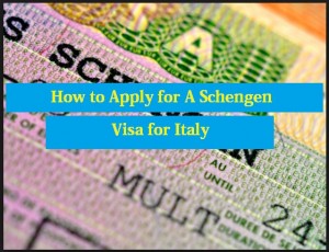 Schengen Visa for Italy