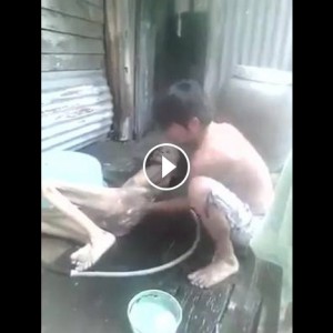 Man Does An Incredible Job Taking Care Of His Father