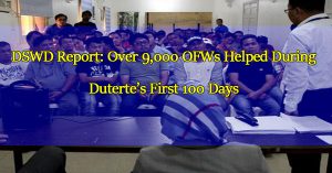 dswd-report-over-ofws-helped-during-duterte-first-100-days