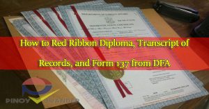 How-to-Red-Ribbon-Diploma,-Transcript-of-Records,-and-Form-137-from-DFA