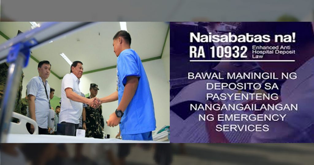 DOH-to-Hospitals-RA-10932-No-down-payment-for-emergency-services